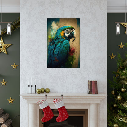 Macaw Premium Matte Vertical Posters