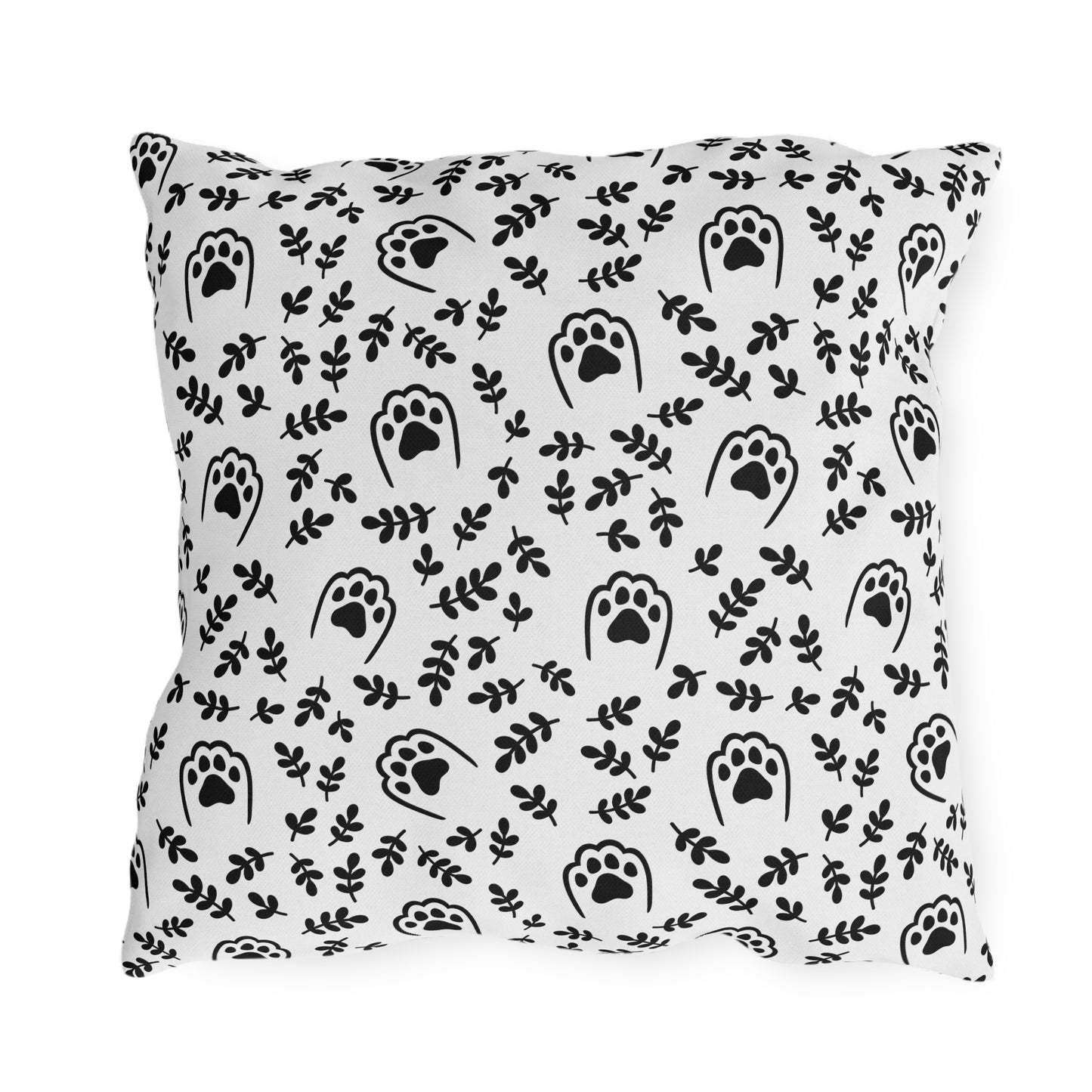 Black Cat Society Outdoor Pillows