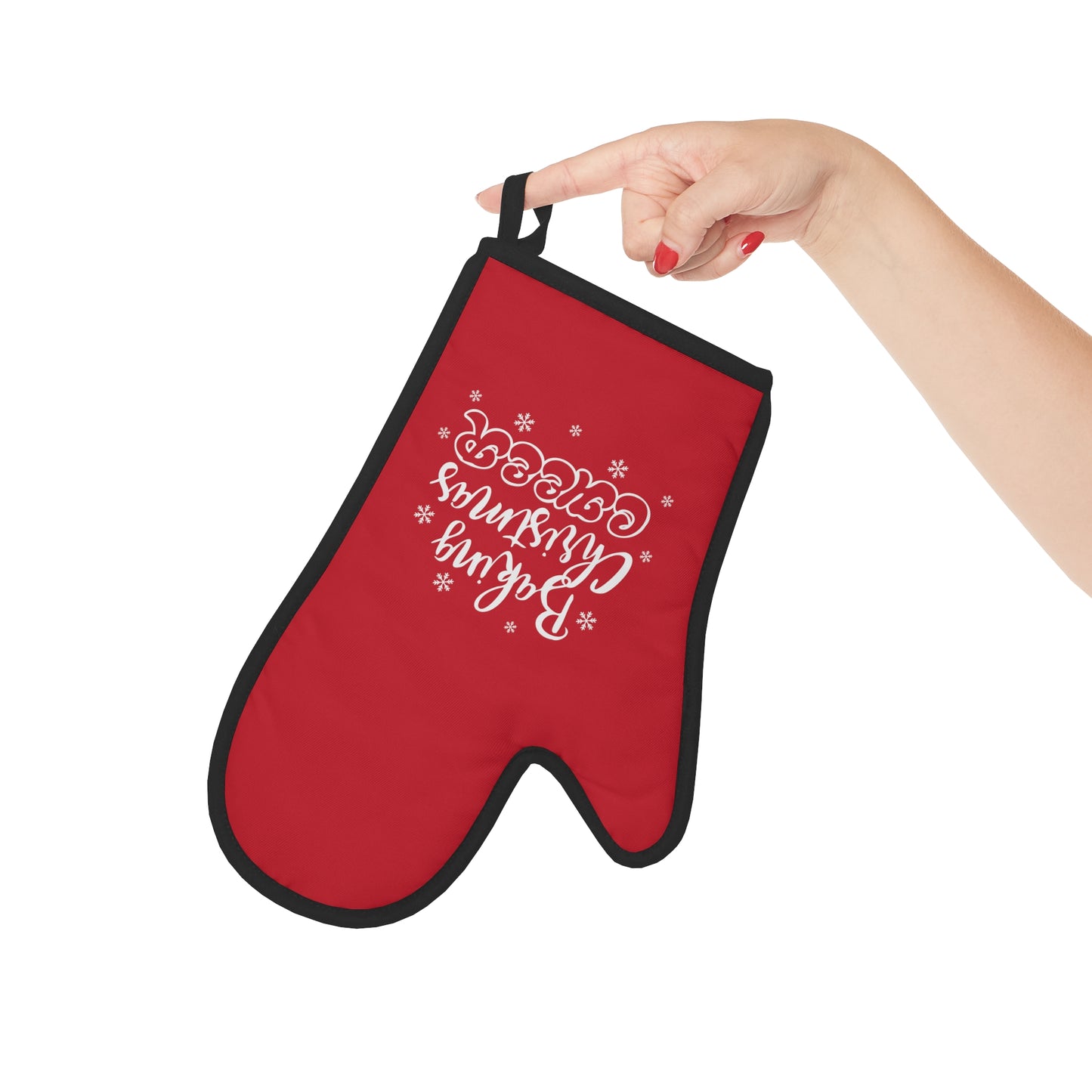 Baking Christmas Cheer Oven Glove