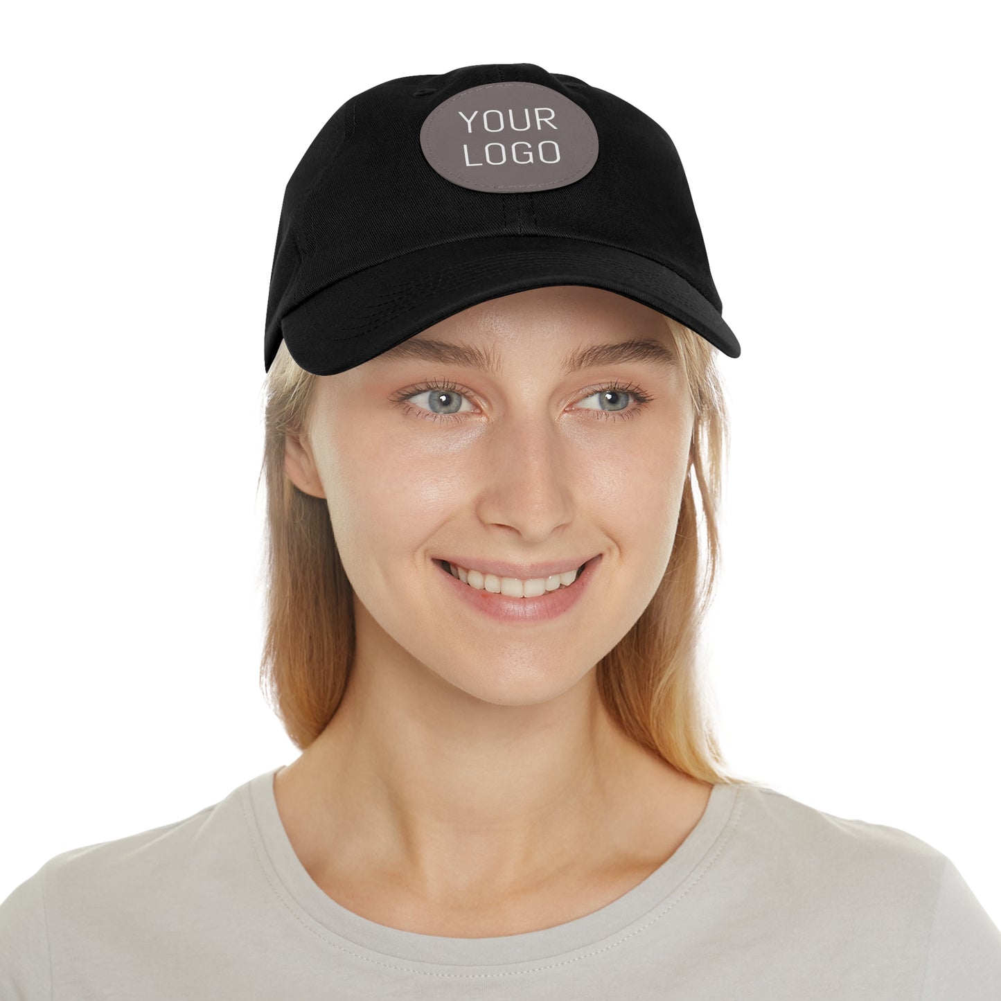 Dad Hat with Leather Patch Personalized for Events & Promotions