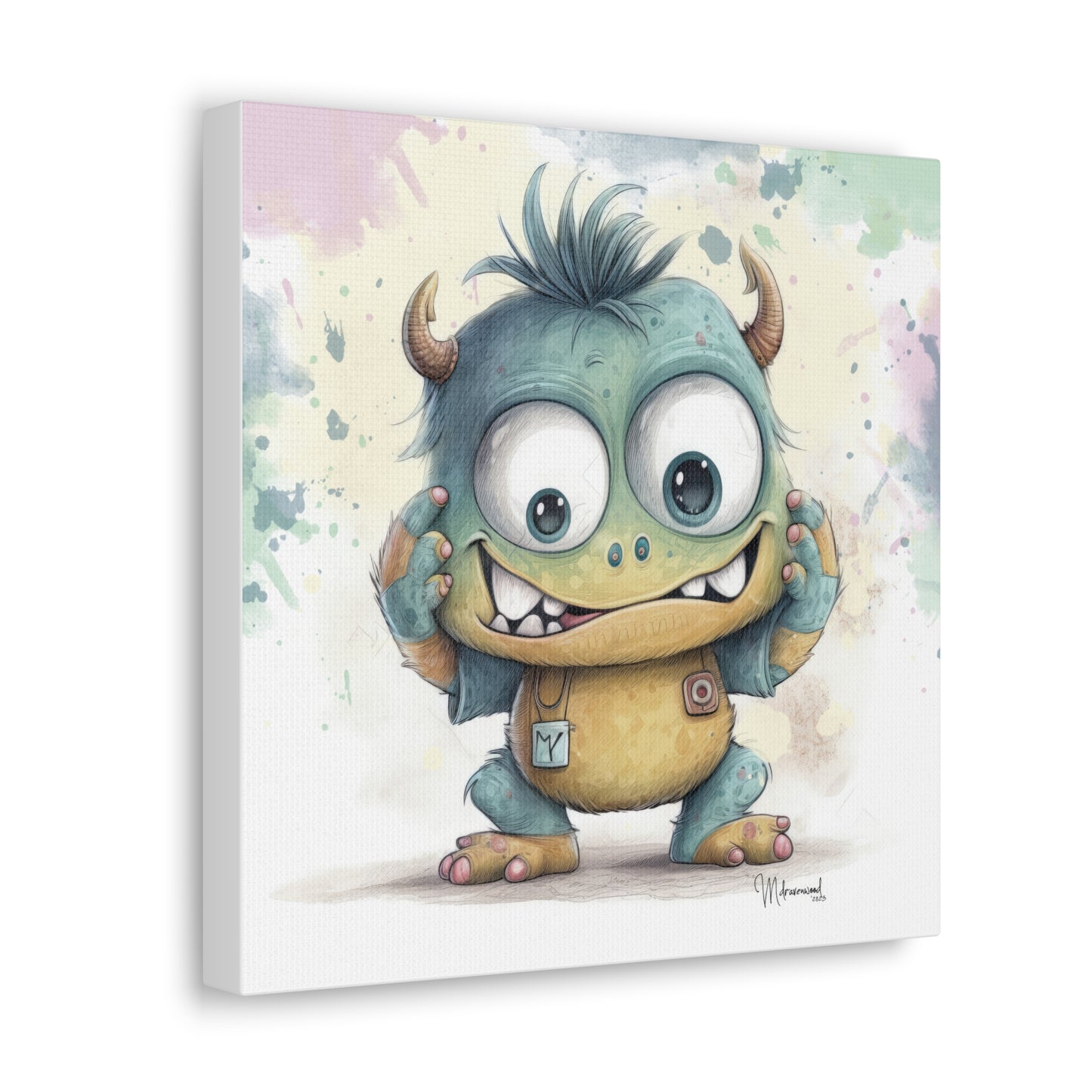 Baby Monster's Series - Gilbert Canvas Gallery Wraps