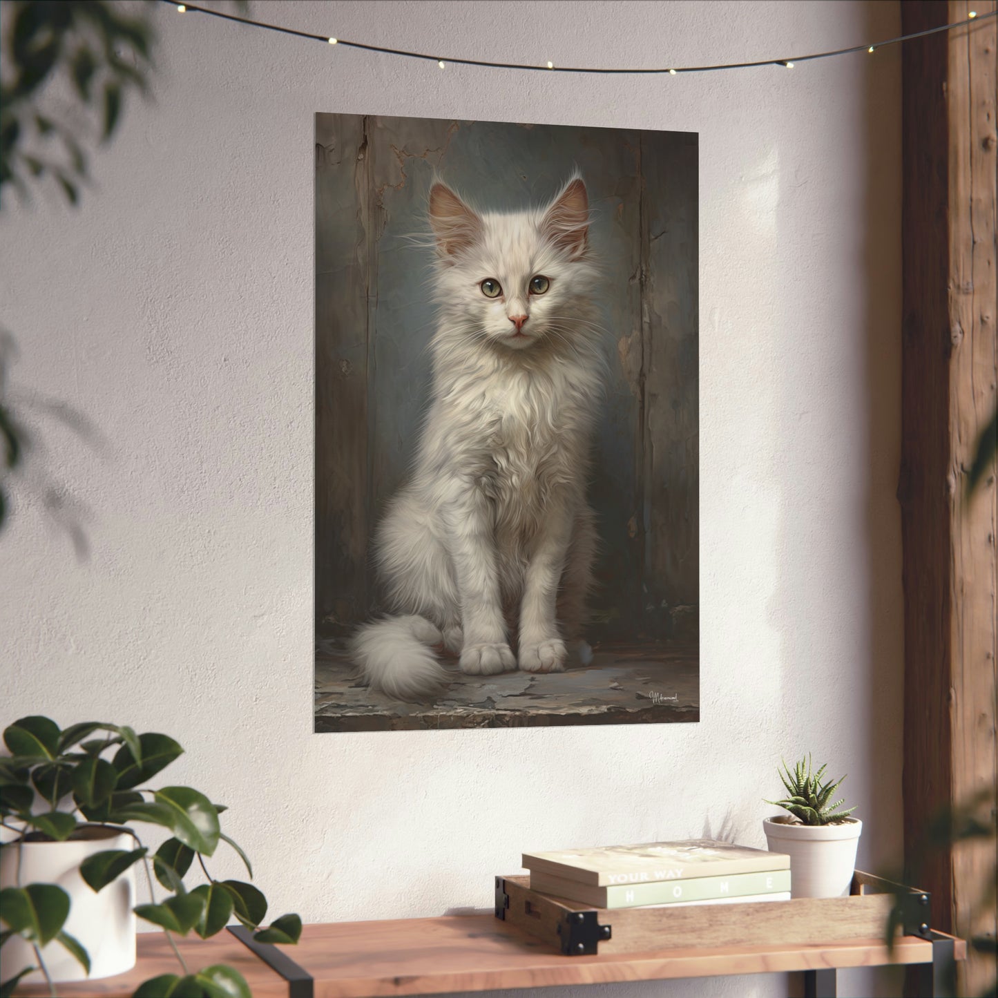 Street Kitten Premium Matte Vertical Posters