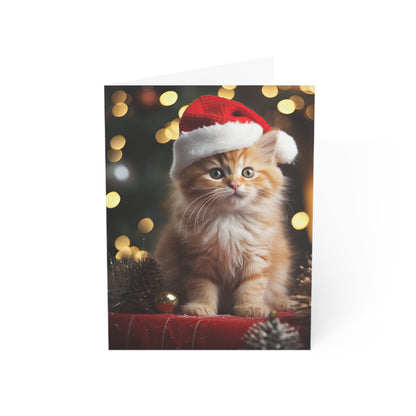 Santa's Here Christmas Greeting Cards (1, 10, 30, and 50pcs)