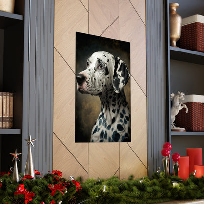 Dalmatian Dog Premium Matte Vertical Posters