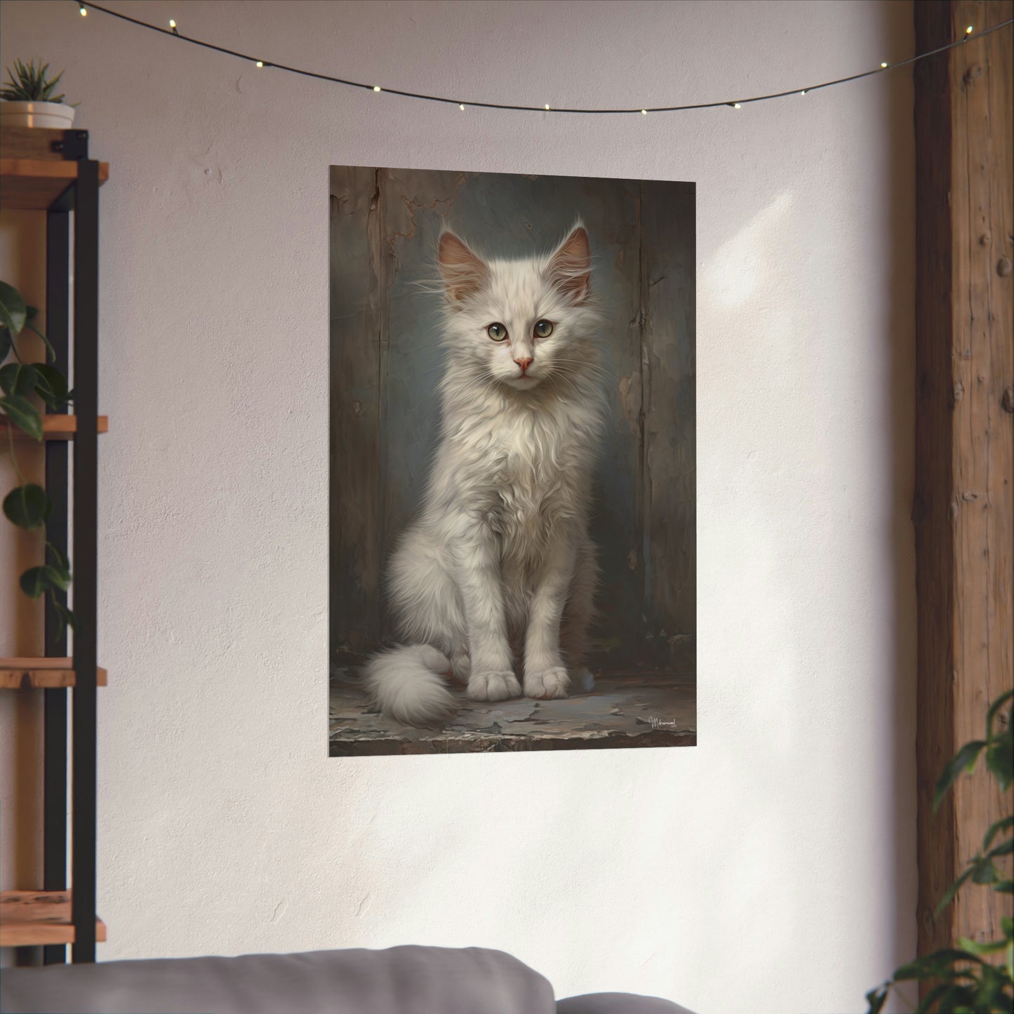 Street Kitten Premium Matte Vertical Posters