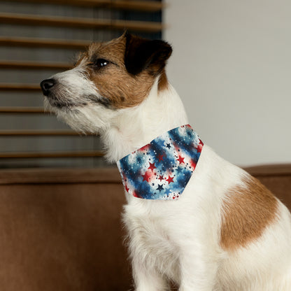 Sassy Pet's Patriotic Pup Pet Bandana Collar