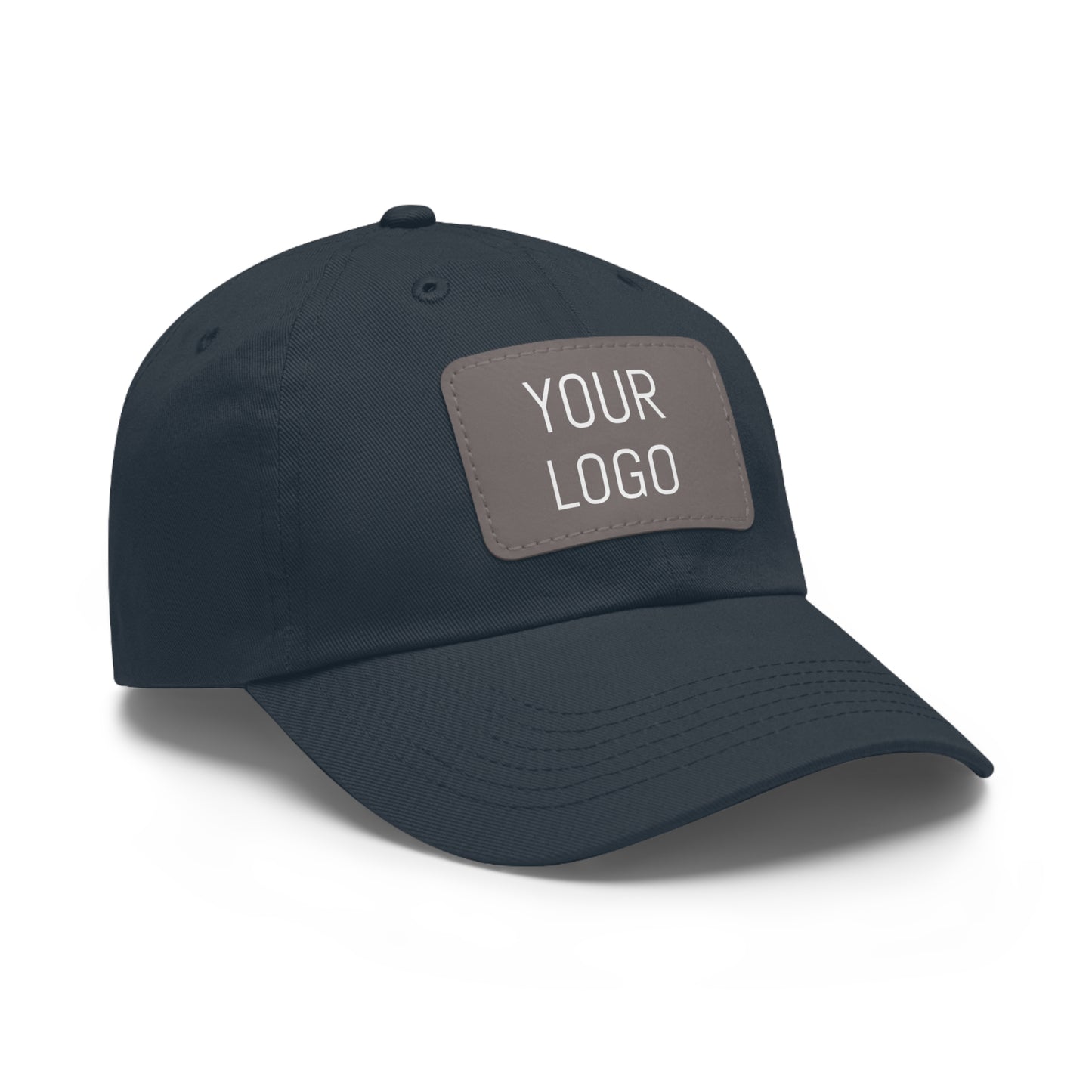Dad Hat Leather Patch Personalized for Events & Promotions