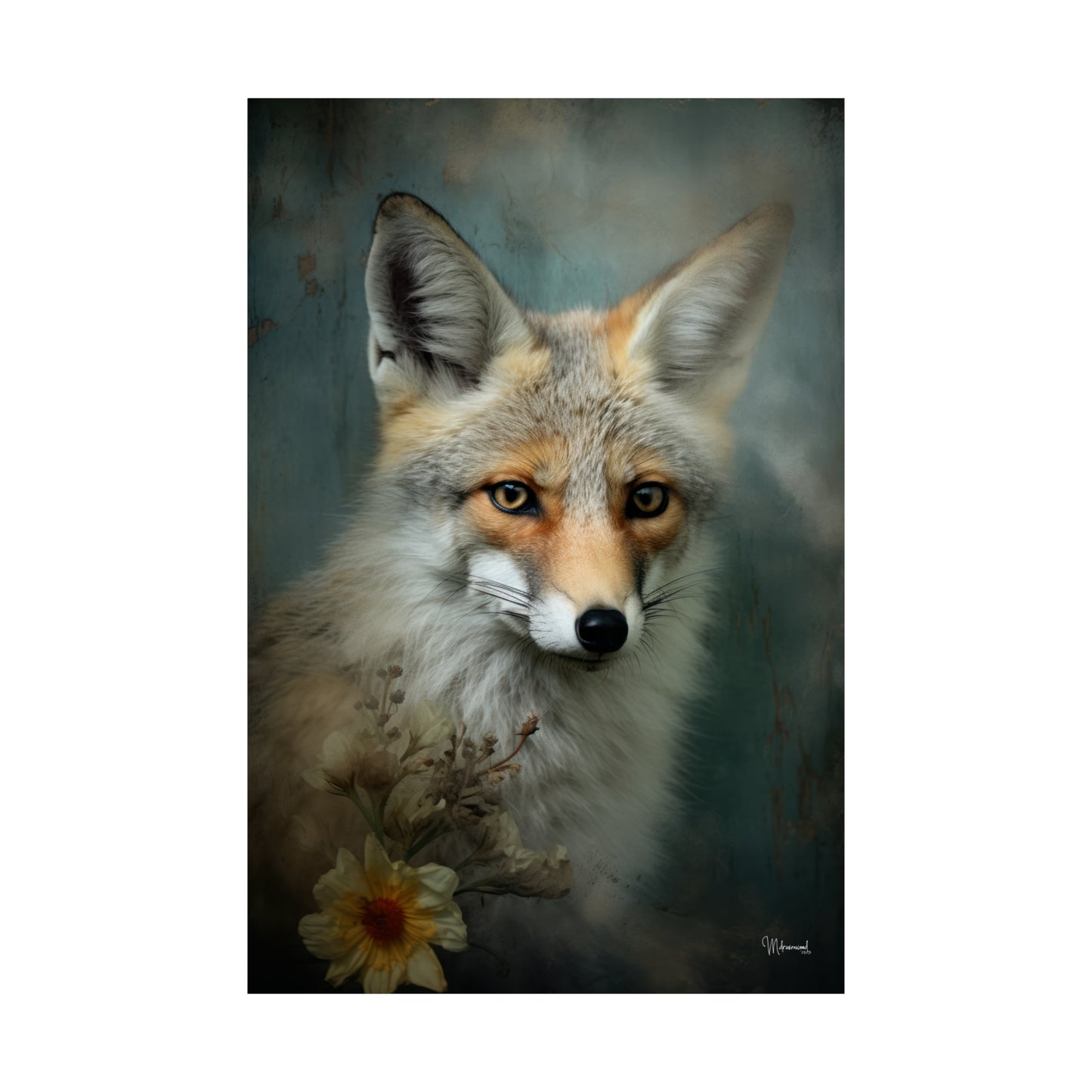 Florida Fox Premium Matte Vertical Posters