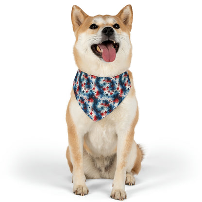 Sassy Pet's Patriotic Pup Pet Bandana Collar