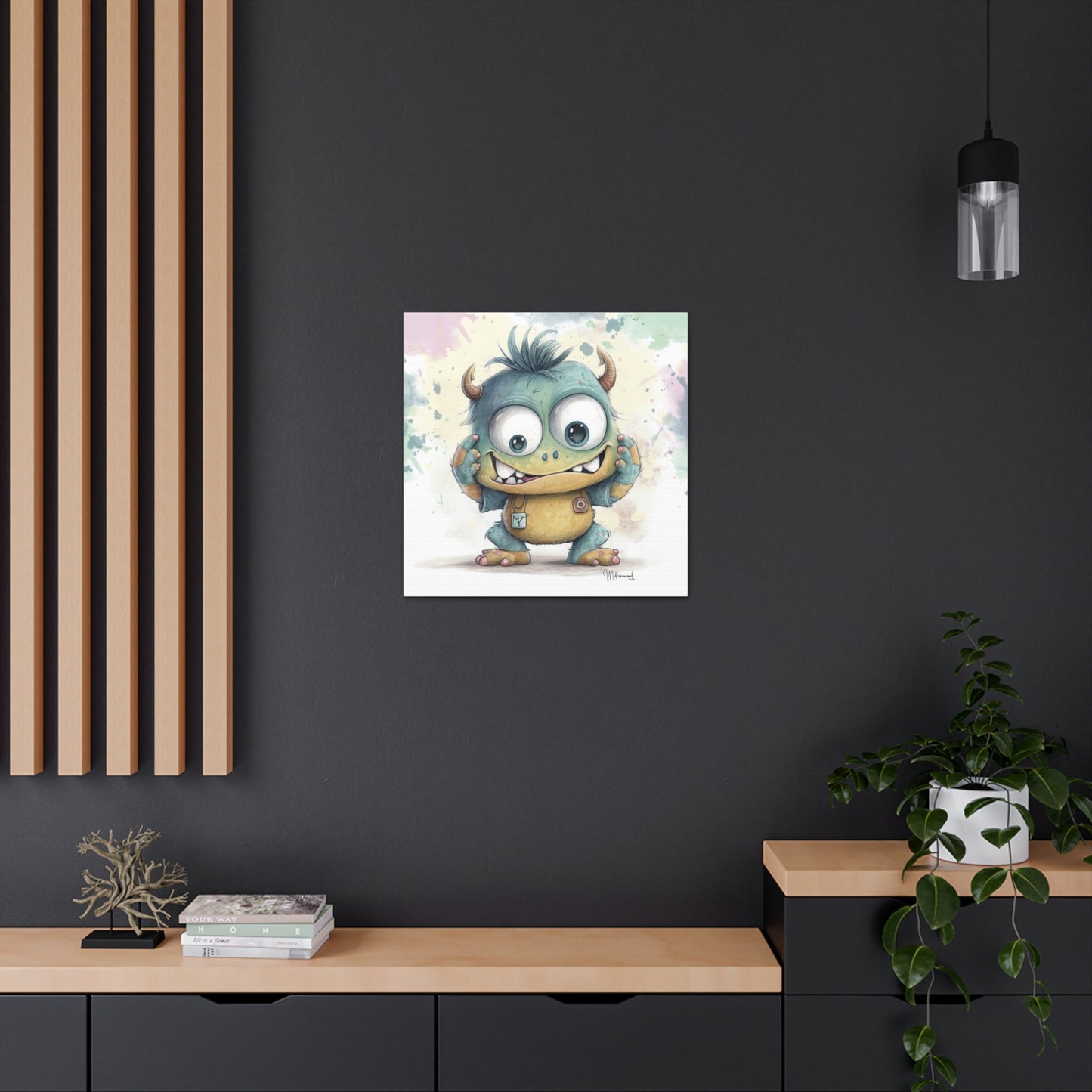 Baby Monster's Series - Gilbert Canvas Gallery Wraps