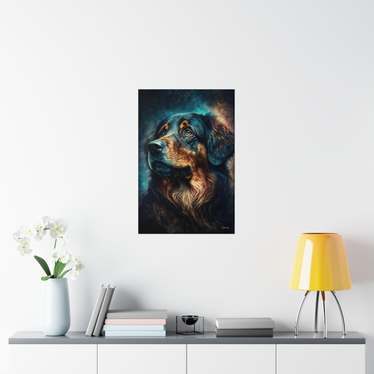 Hovawart Hund Dog Premium Matte Vertical Posters