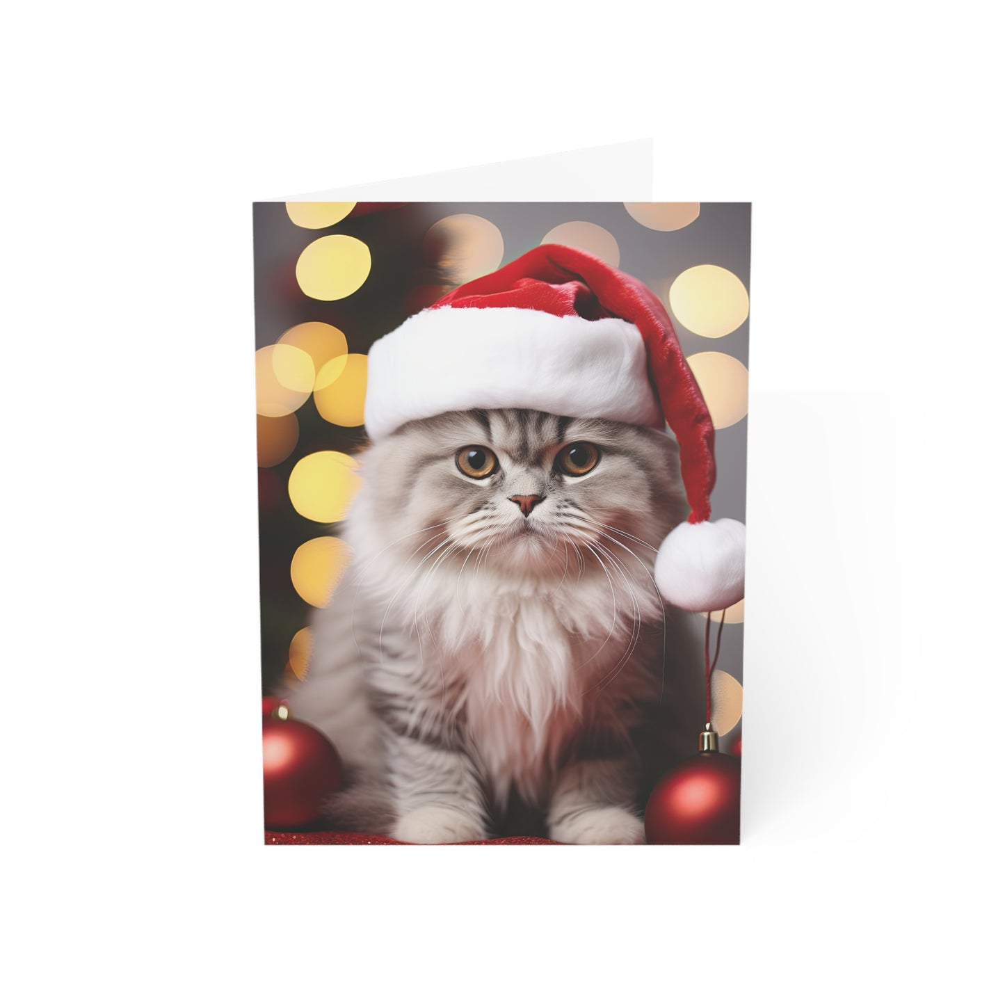 Santa's Here Christmas Greeting Cards (1, 10, 30, and 50pcs)