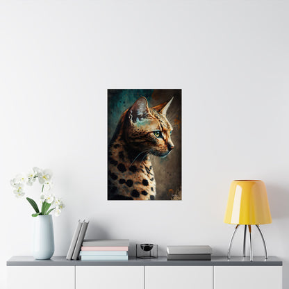 Bengal Cat Premium Matte Vertical Posters