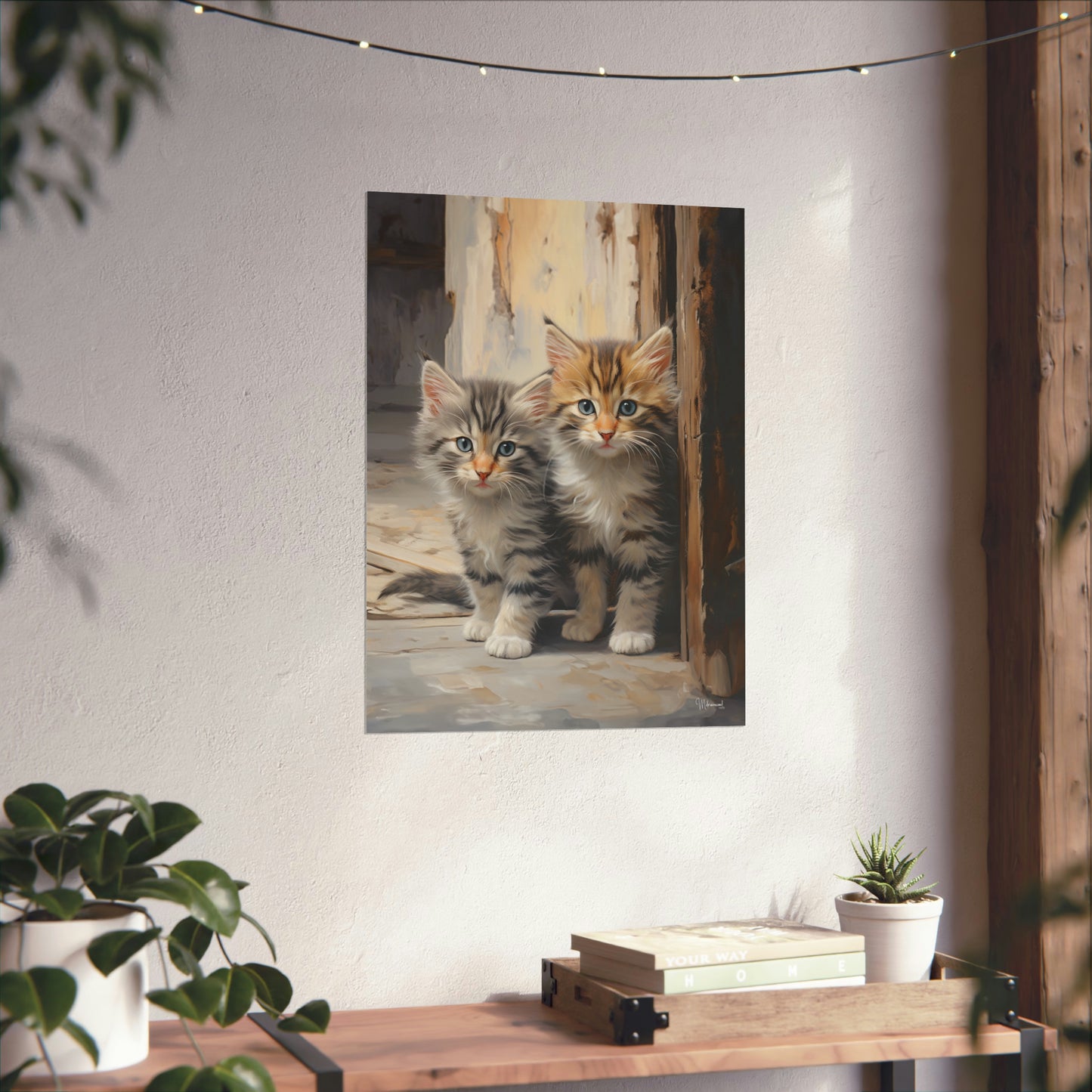 Street Kittens Premium Matte Vertical Posters