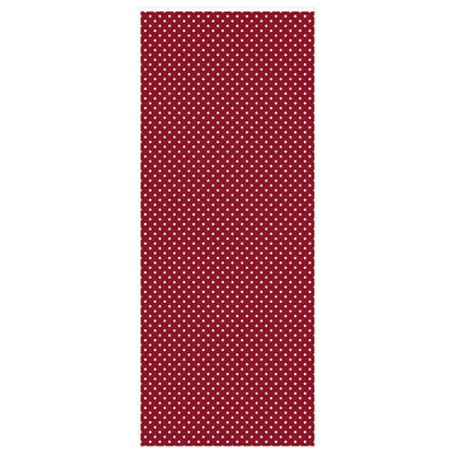 Jolly Christmas Red and White Polka Dot Wrapping Paper