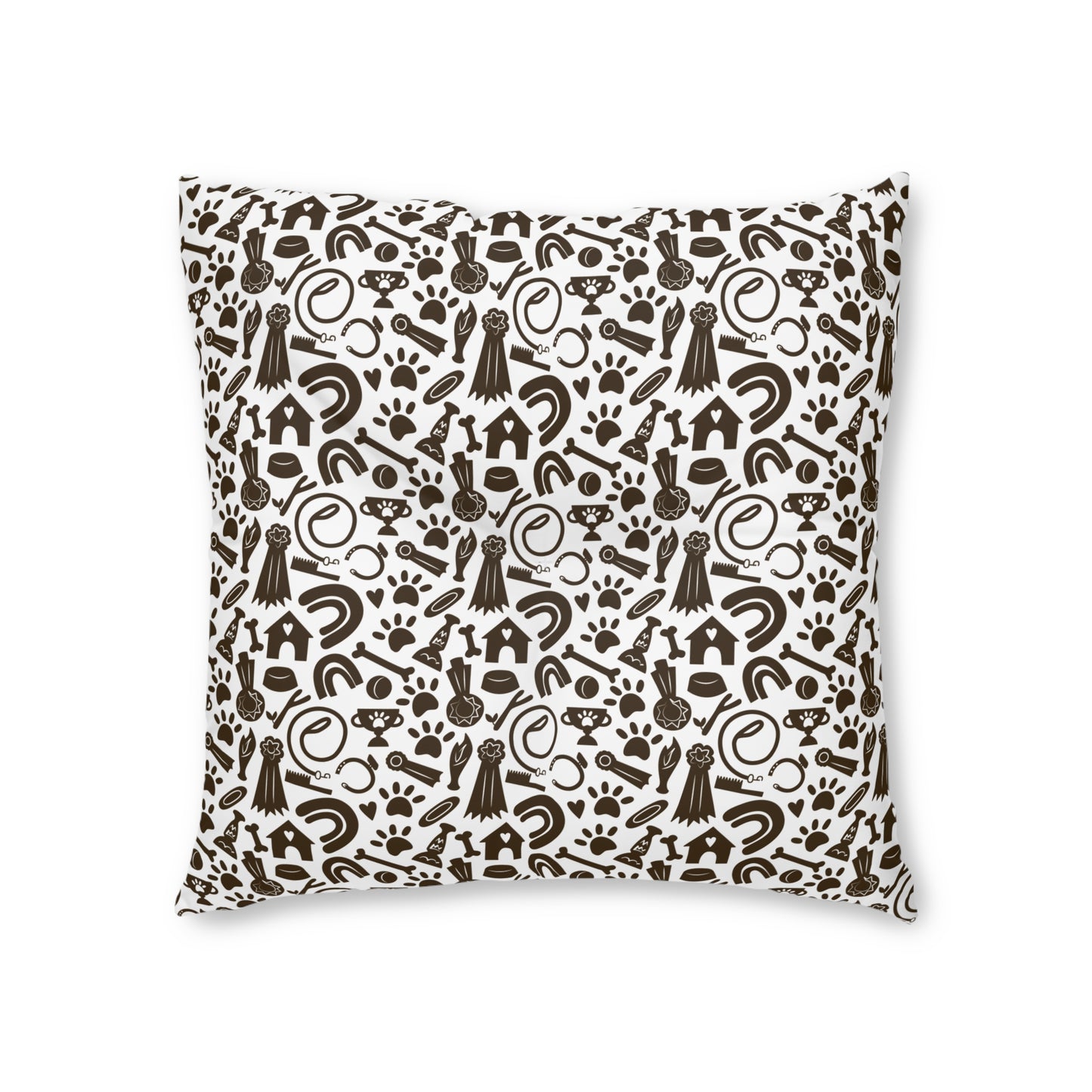 Sassy Pet's Champion Tufted Floor Pillow, Square