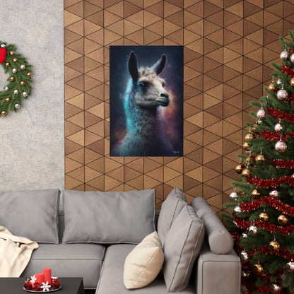 Llama Premium Matte Vertical Posters