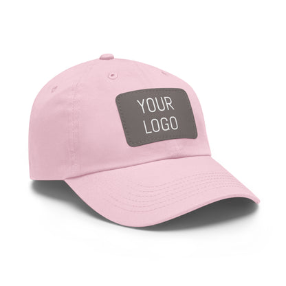 Dad Hat Leather Patch Personalized for Events & Promotions
