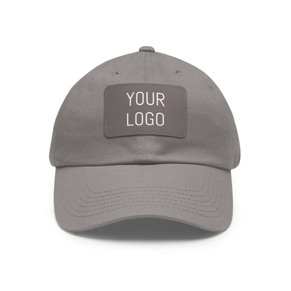 Dad Hat Leather Patch Personalized for Events & Promotions