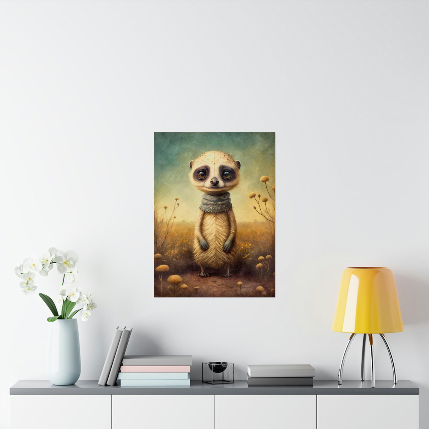 Safari Kids Collection- Mercat Premium Matte Vertical Posters