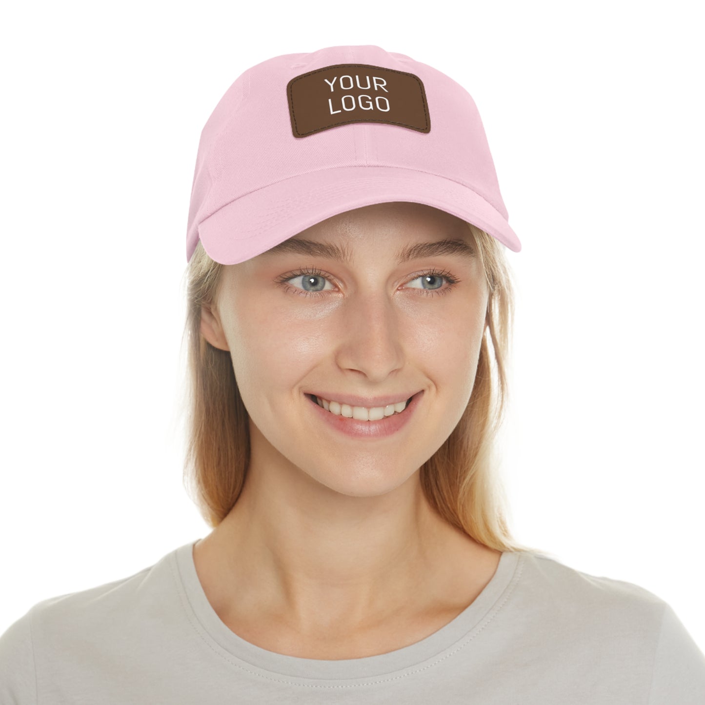 Dad Hat Leather Patch Personalized for Events & Promotions
