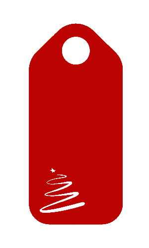 Laser Cut Christmas Tags 10 count