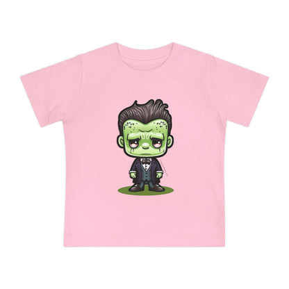 Frankenstein Groom Baby Short Sleeve T-Shirt