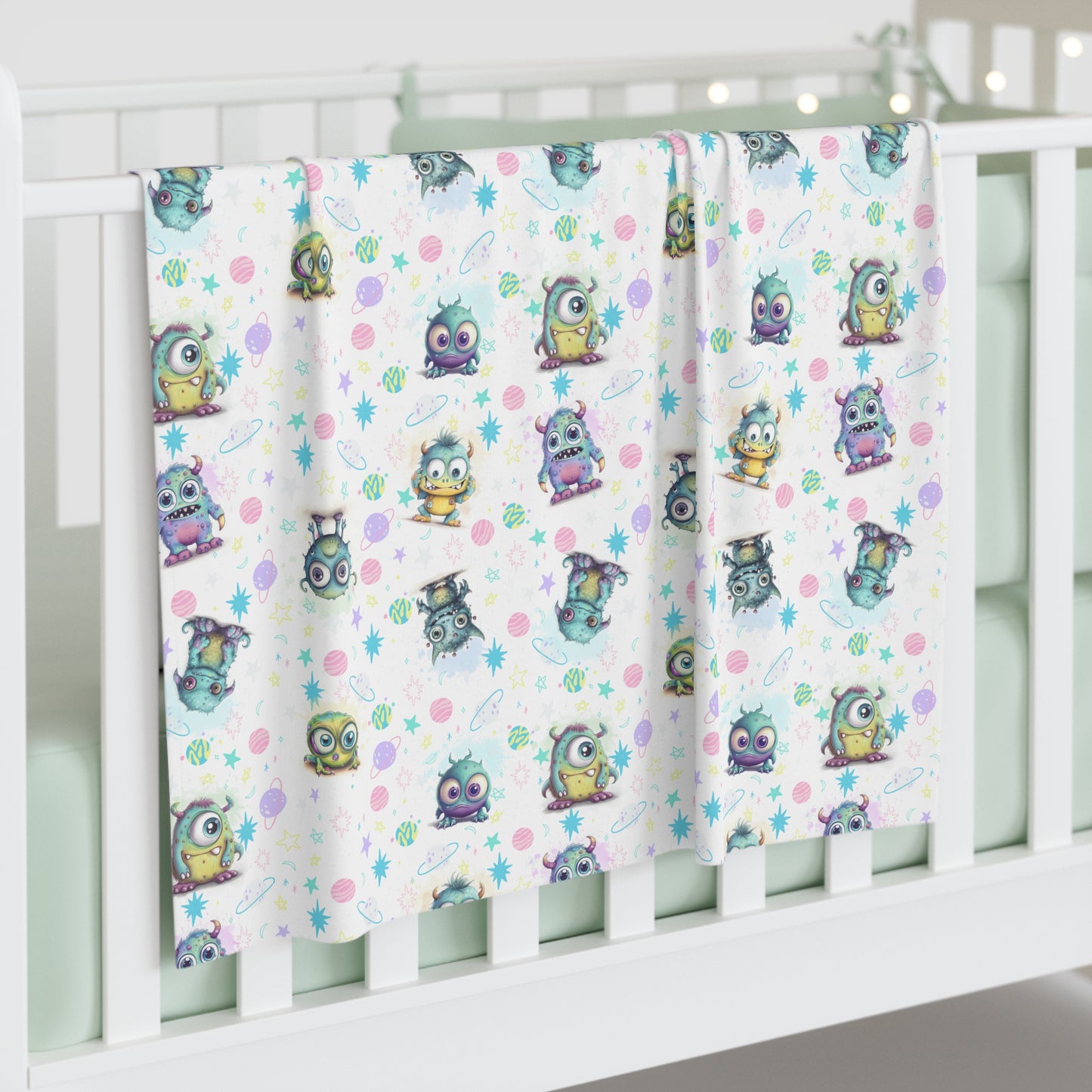 Baby Monster's Series Swaddle Blanket