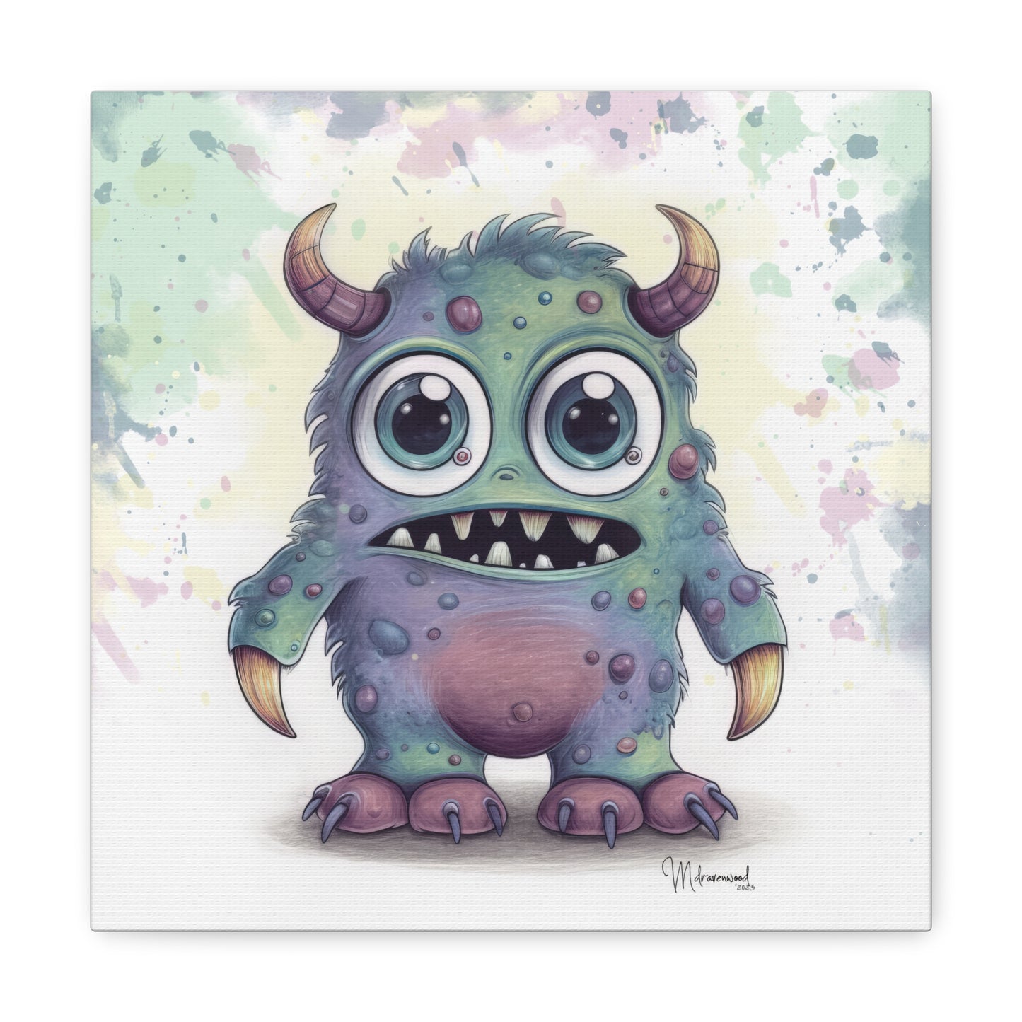 Baby Monster's Series -Frasier Canvas Gallery Wraps