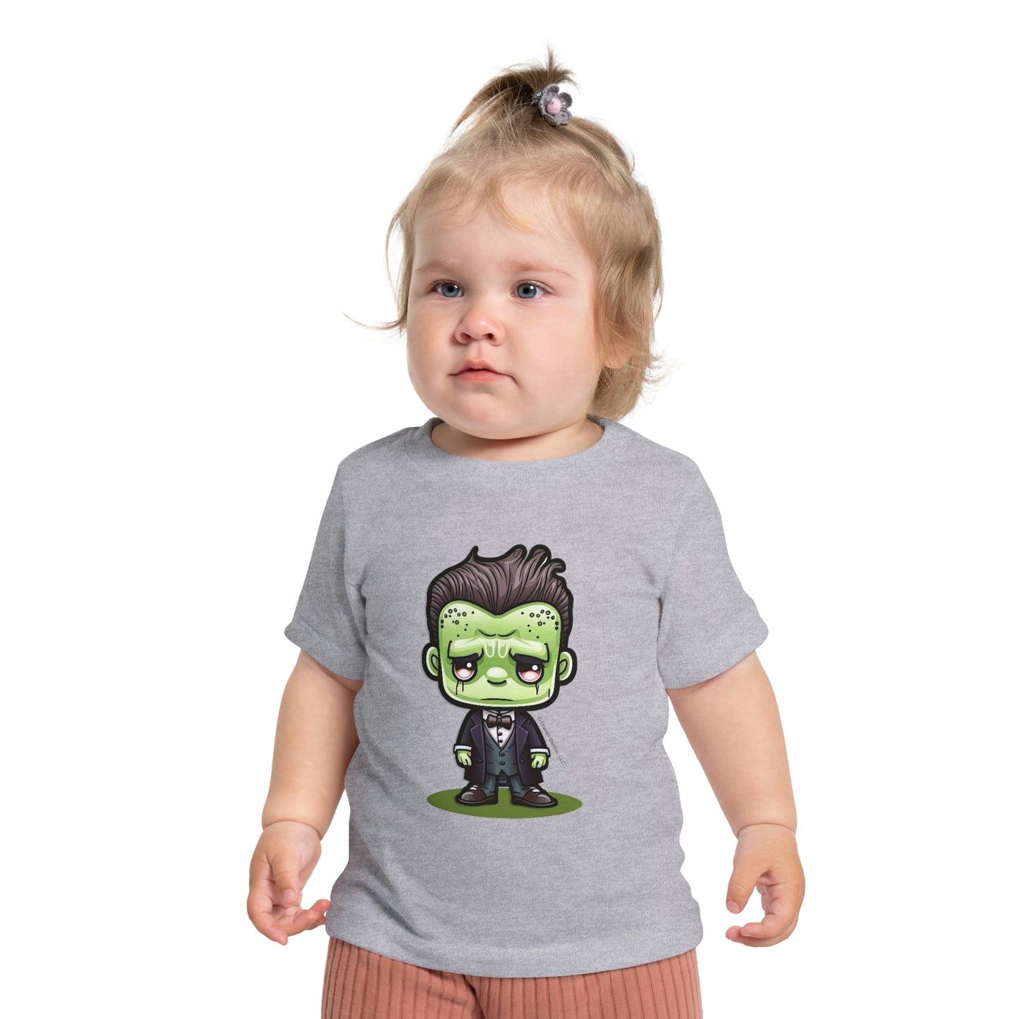 Frankenstein Groom Baby Short Sleeve T-Shirt