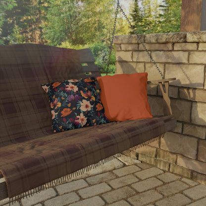 Passion Floral Outdoor Pillows