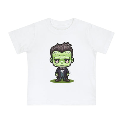 Frankenstein Groom Baby Short Sleeve T-Shirt