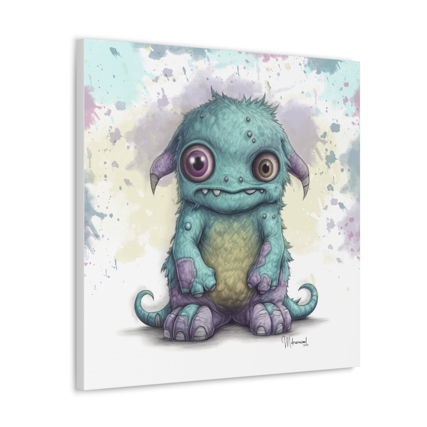 Baby Monster's Series - Kyle Canvas Gallery Wraps