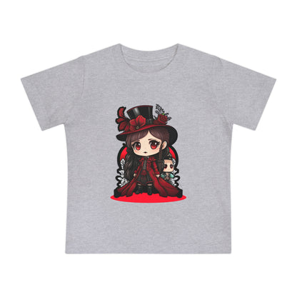 Goth Girl Baby Short Sleeve T-Shirt