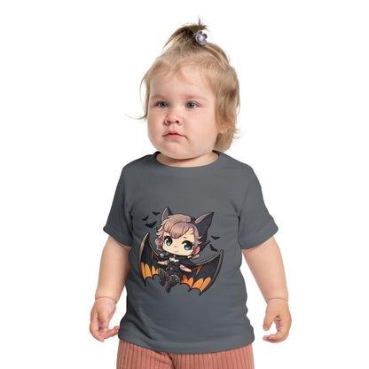 Bat Girl Baby Short Sleeve T-Shirt