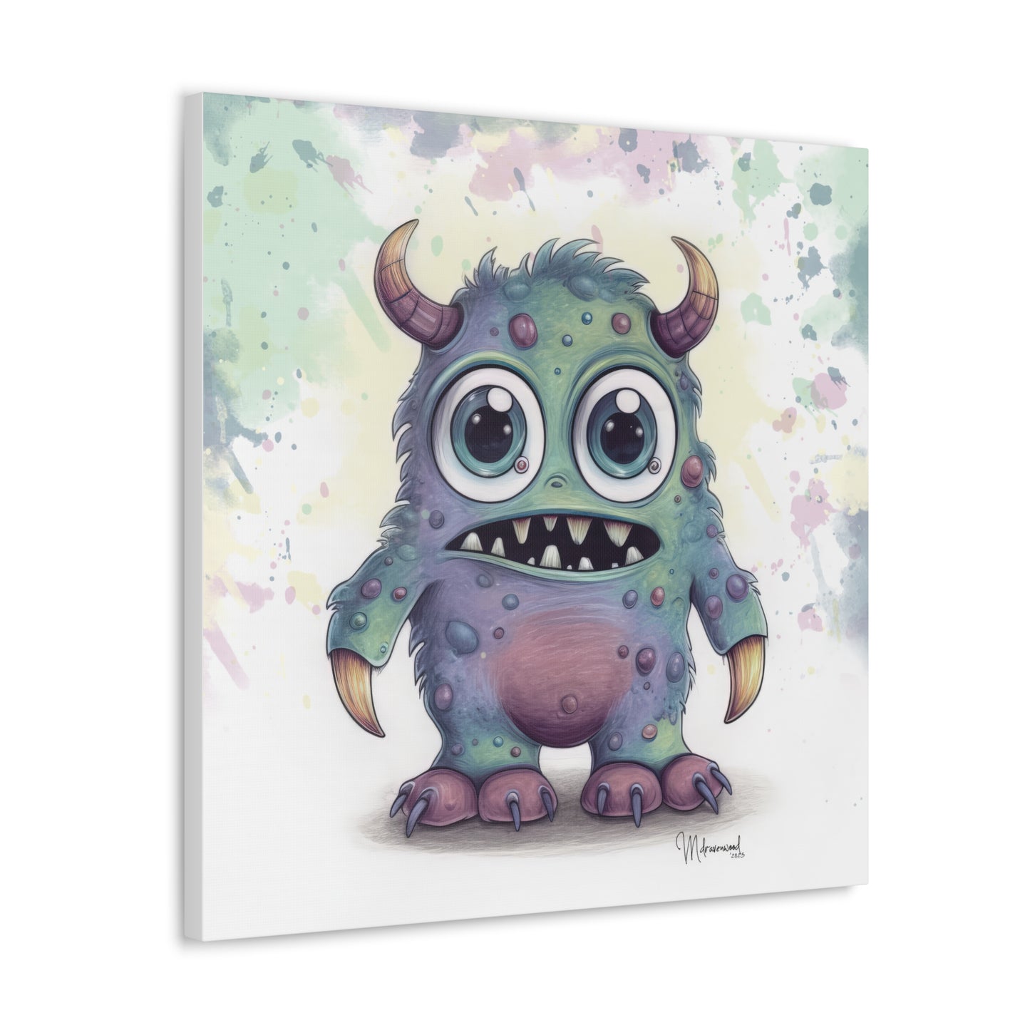 Baby Monster's Series -Frasier Canvas Gallery Wraps