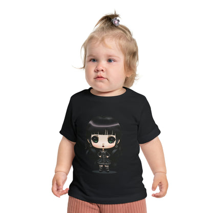 Goth Girl Baby Short Sleeve T-Shirt