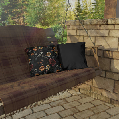 Summer Night Floral Outdoor Pillows