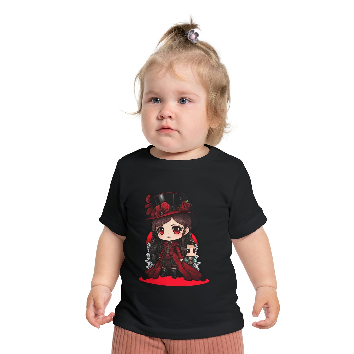 Goth Girl Baby Short Sleeve T-Shirt