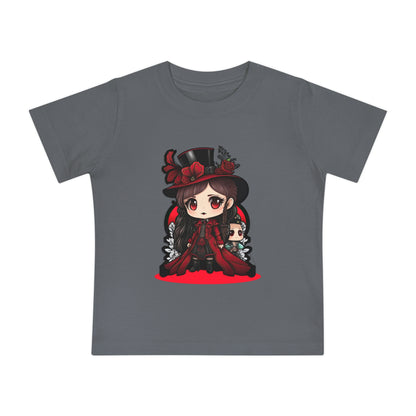 Goth Girl Baby Short Sleeve T-Shirt