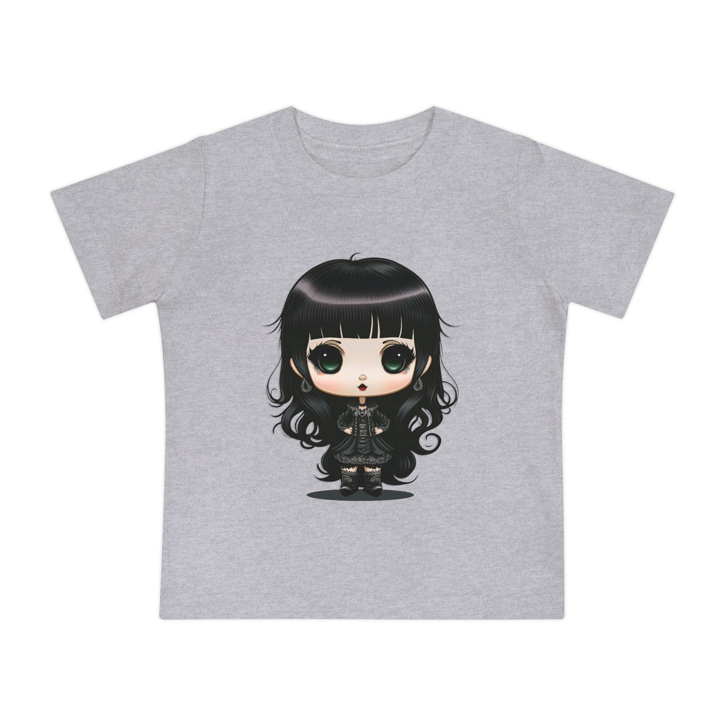 Goth Girl Baby Short Sleeve T-Shirt