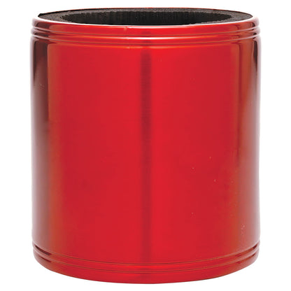 Personalized Laser Engraved Red Stainless Steel Insulated Beverage Holder