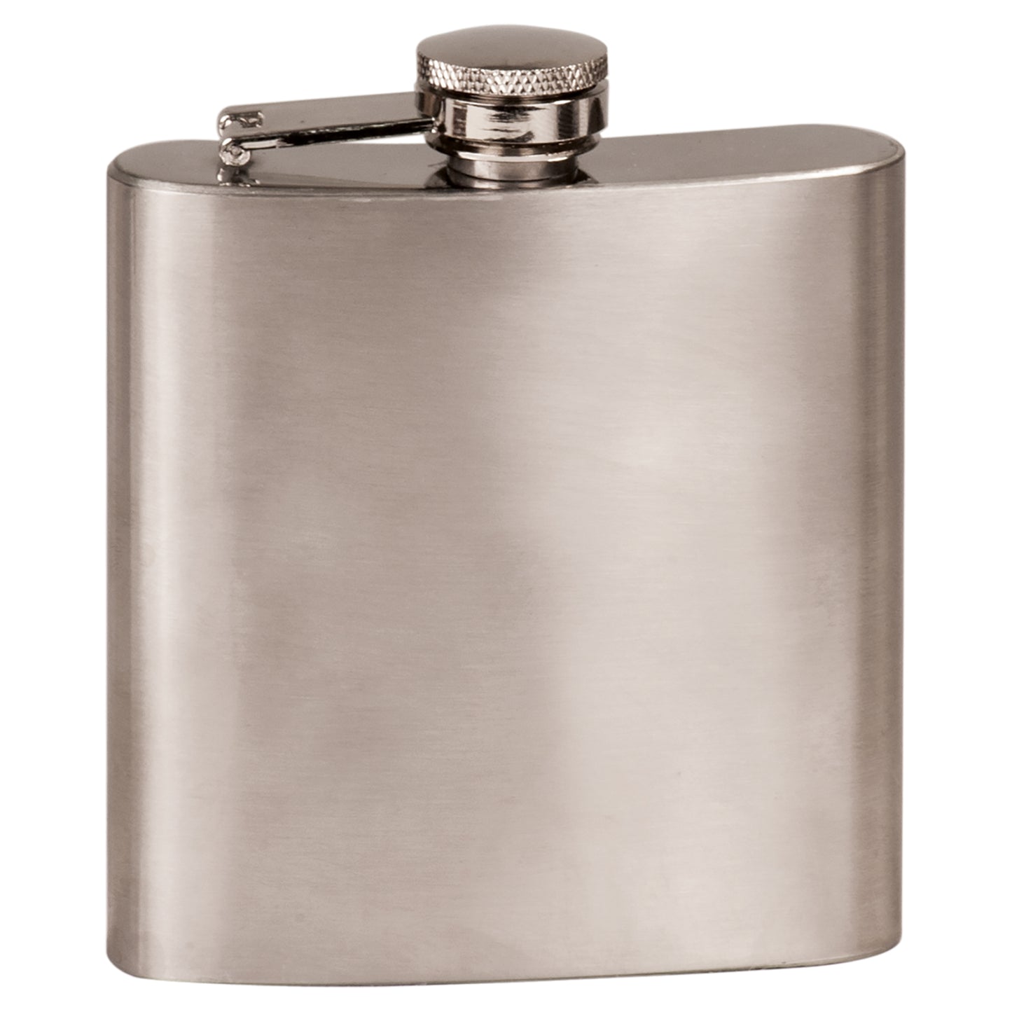 Personalized Laser Engraved  6 oz. Stainless Steel Flask