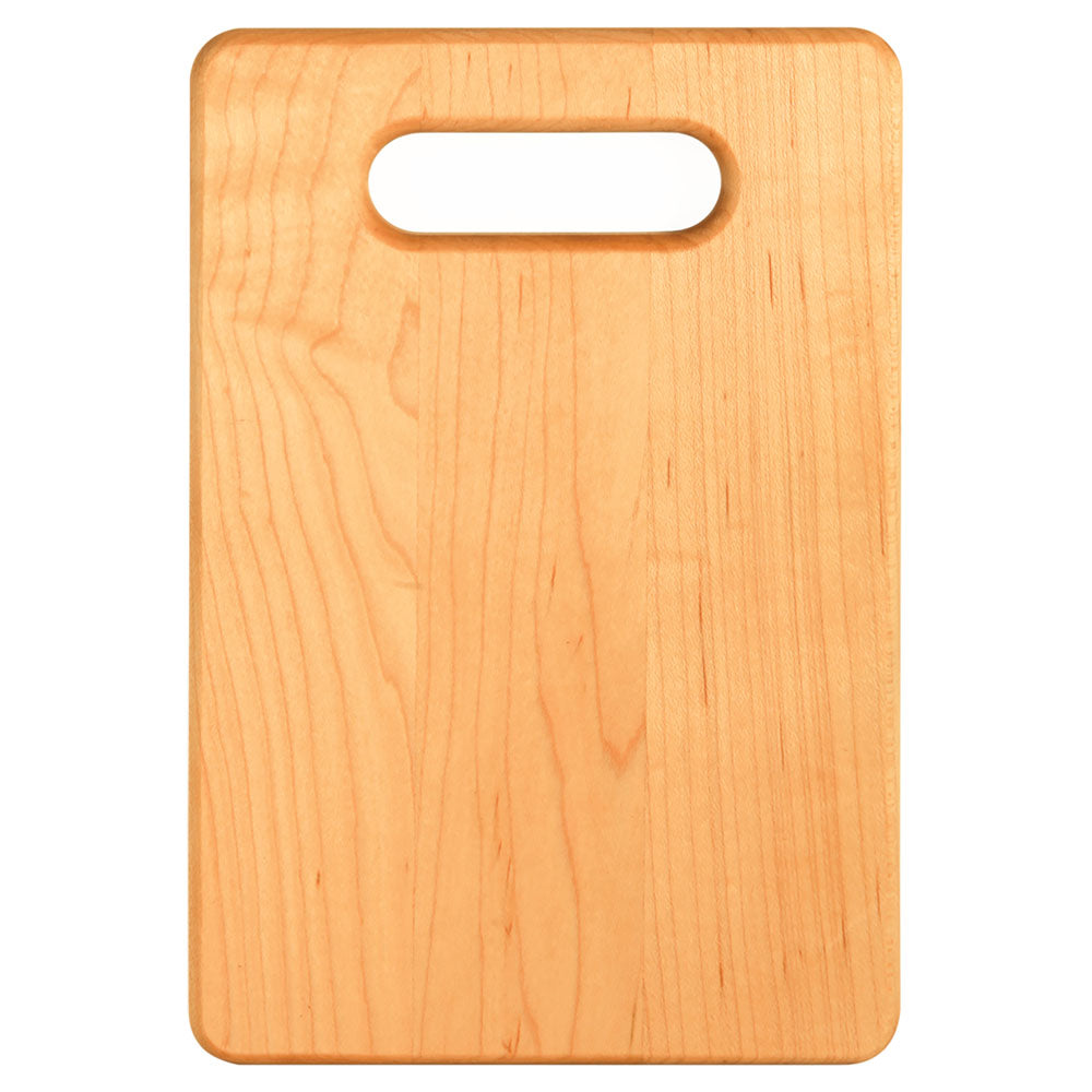 Personalized Laser Engraved 9" x 6" Maple Cutting Board