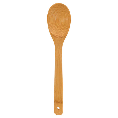 Personalized Laser Engraved 12" Bamboo Salad Spoon