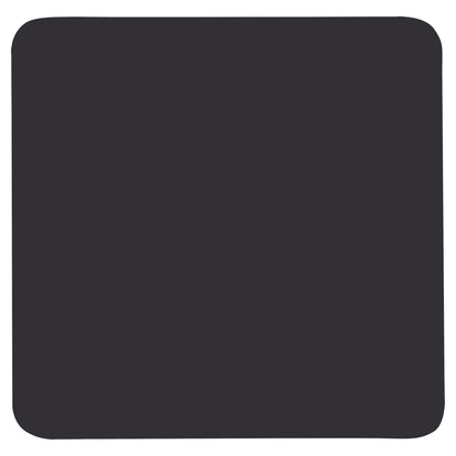 Personalized Laser Engraved  Square Black/White Silicone Coaster