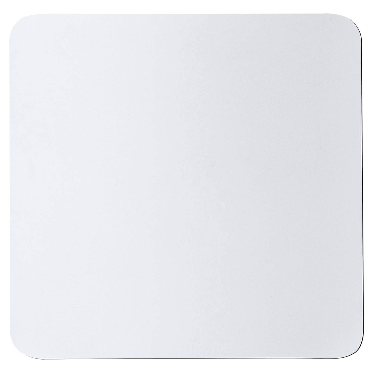 Personalized Laser Engraved  Square White/Black Silicone Coaster