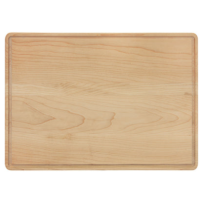 Personalized Laser Engraved 9" x 6" Maple Cutting Board with Drip Ring