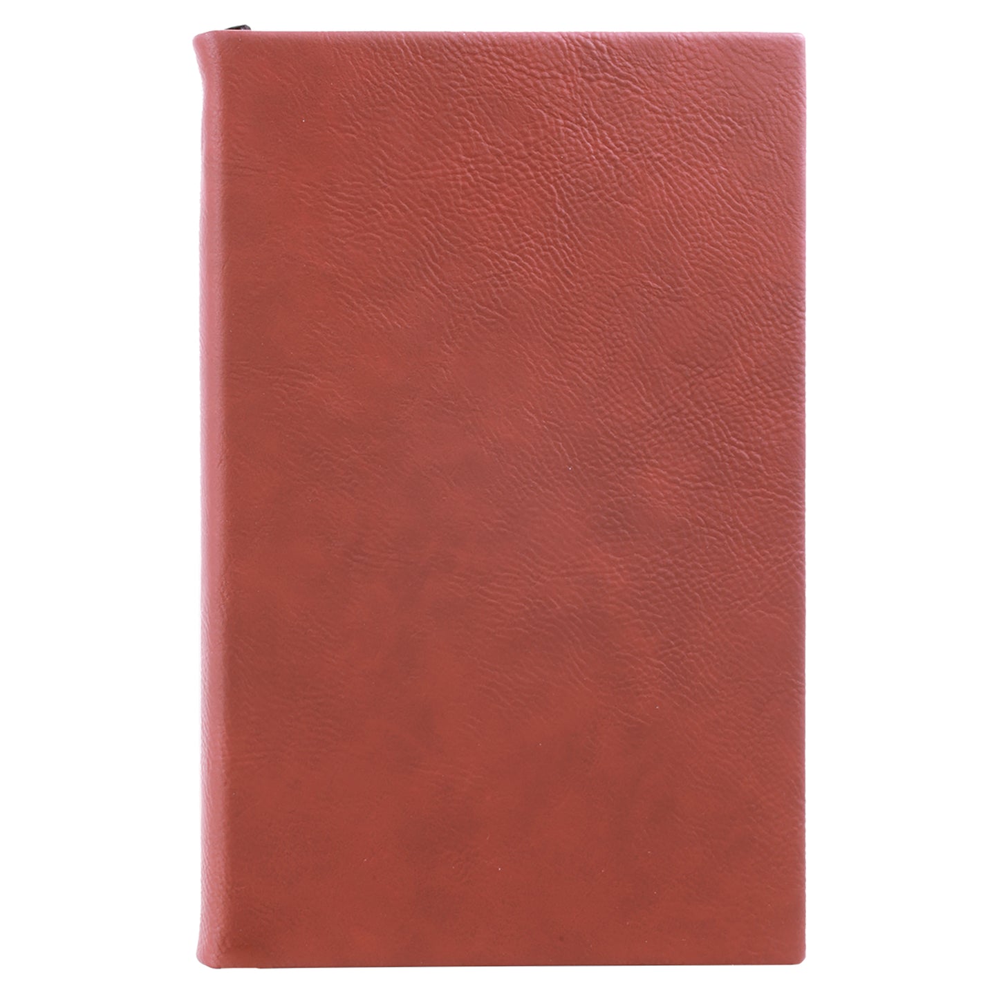 Personalized Laser Engraved 5 1/4" x 8 1/4" Rose  Leatherette Journal