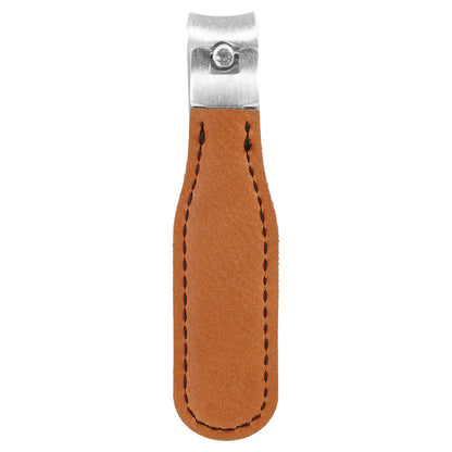 Personalized Laser Engraved Rawhide  Leatherette Nail Clipper